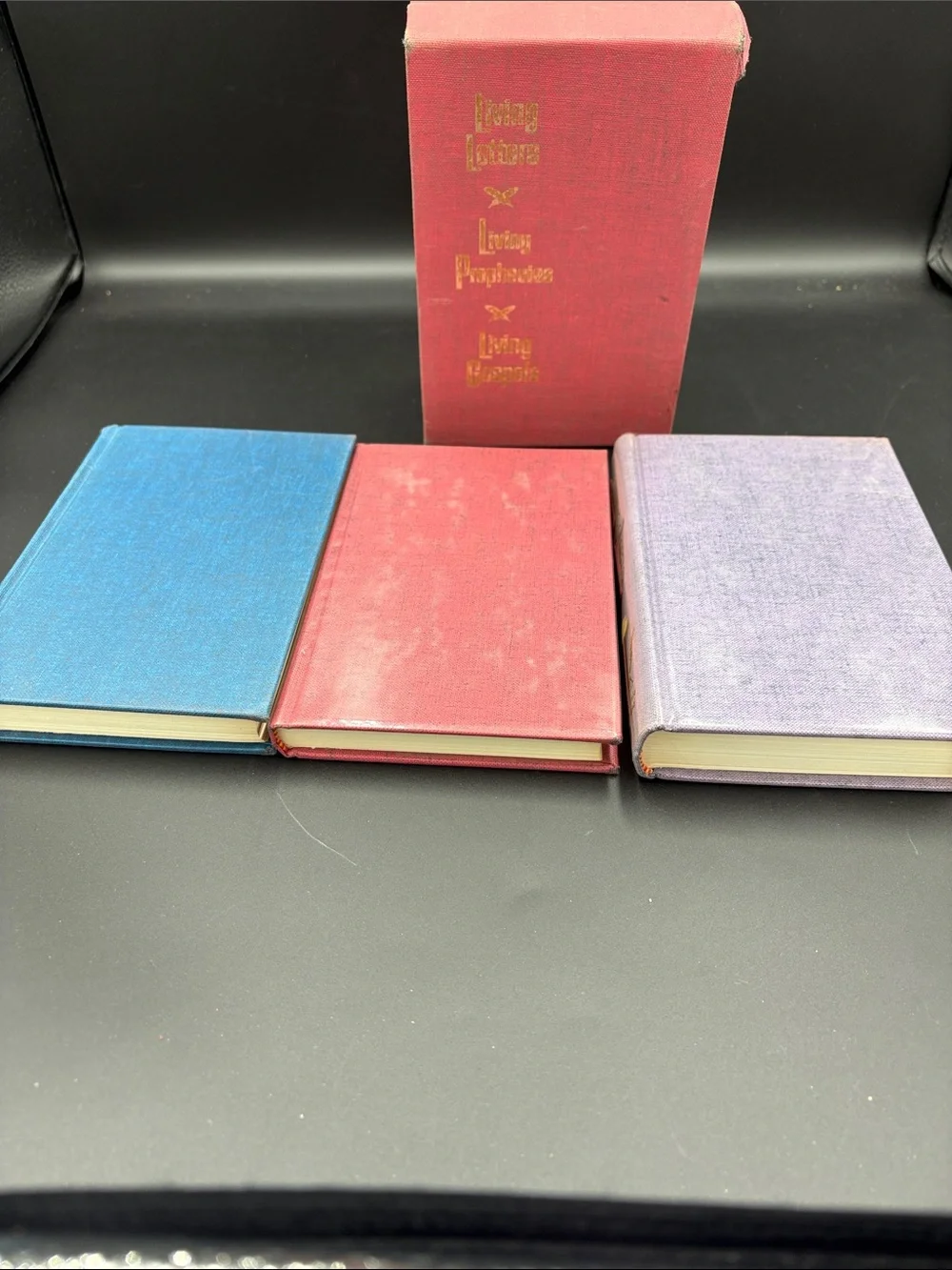 Vintage Set of 3 Religious Study Hardcover Books